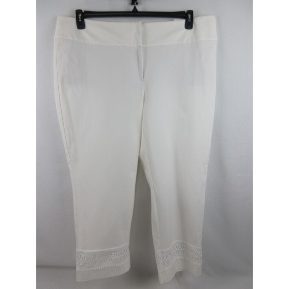 Alfani Women's Side Tie Ankle Pants  Black Size Small